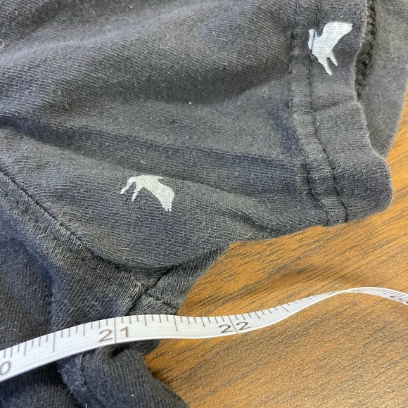 Ping Pong Black Tee with Bird print. Large. - Picture 3 of 3